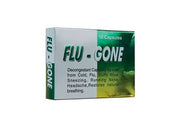 Flugone Capsule 10's pack for treating common cold and flu symptoms
