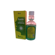 Remidin Mouth Wash 100ml bottle with clear solution