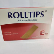 Rolltips Adhesive Bandages sterile wound dressing packaging