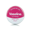 Vaseline Lip Therapy Rosy tin 20g with rose-tinted healing lip balm