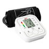 Digital blood pressure monitor with automatic inflation and large display screen for accurate readings