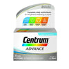 Centrum Advance 30's bottle containing 30 daily multivitamin tablets
