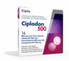 Cipladon 500mg effervescent paracetamol tablet fizzy pain relief