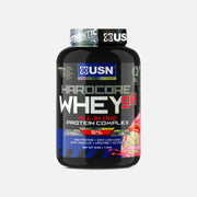 USN Hardcore Whey gH nutrition facts and ingredient label