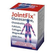 JointFix Ortho Caplets 60's bottle with red and blue caplets