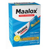 Maalox Lemon Stick 460mg antacid suspension sachets for heartburn and indigestion