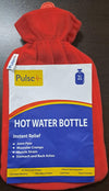 Hot Water Bottle Fur Covered Pulse 2L with plush cover