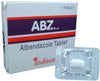 ABZ 400mg oral tablet - antiparasitic medication for intestinal parasite treatment