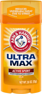 Arm & Hammer UltraMax 75g invisible deodorant close-up