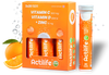 Actilife CDZ Effervescent Tablets 20's orange flavor box