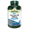 Natures Aid Cod Liver Oil High Strength 1000mg bottle with 90 capsules