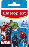 Elastoplast Kids Marvel Avengers Plasters 20's pack with colorful character designs