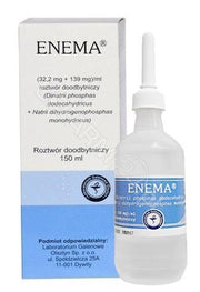Optum Kleen Enema 135ml bottle for bowel cleansing and constipation relief