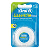 Oral-B Essential Waxed Dental Floss package for daily plaque removal and gum health