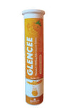Glencee Vitamin C Effervescent Tablets 20s pack with fizzy drink