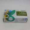Latex Examination Gloves Medium powder-free medical grade protective gloves