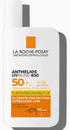 La Roche-Posay Anthelios Shaka Fluid Face 50ml bottle with SPF 50+ UVMune protection