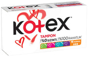 Kotex tampons with micro-protection barrier and silky outer layer