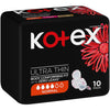 Kotex ultra thin sanitary pads normal absorbency for daytime use