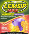 Lemsip Max Cold & Flu Blackcurrant 10 sachets for cold and flu relief