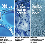 La Roche-Posay Toleriane Double Cleanser in use
