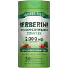 Nature's Truth Berberine Ceylon Cinnamon Complex 2000mg Capsules 50's