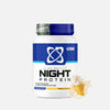 USN Casein Vanilla 800g slow-digesting protein powder with scoop