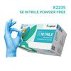 Bergamot Premium Nitrile Powder Free Disposable Large Gloves 100 pack