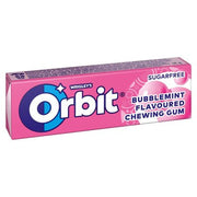 Wrigley's Orbit Sugar Free Gum mint flavor detail