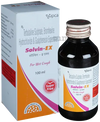 Solvin Plus EX 120ml respiratory syrup bottle for treating cough, congestion and respiratory conditions