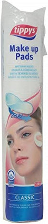 Tippys Round Make Up Cotton Pads 120s pack for makeup removal and skincare