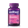 Vitabiotics Wellteen Her Gummies 60s bottle with mixed berry gummies visible